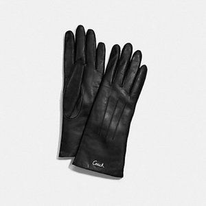 Coach Earmuffs + Leather Gloves